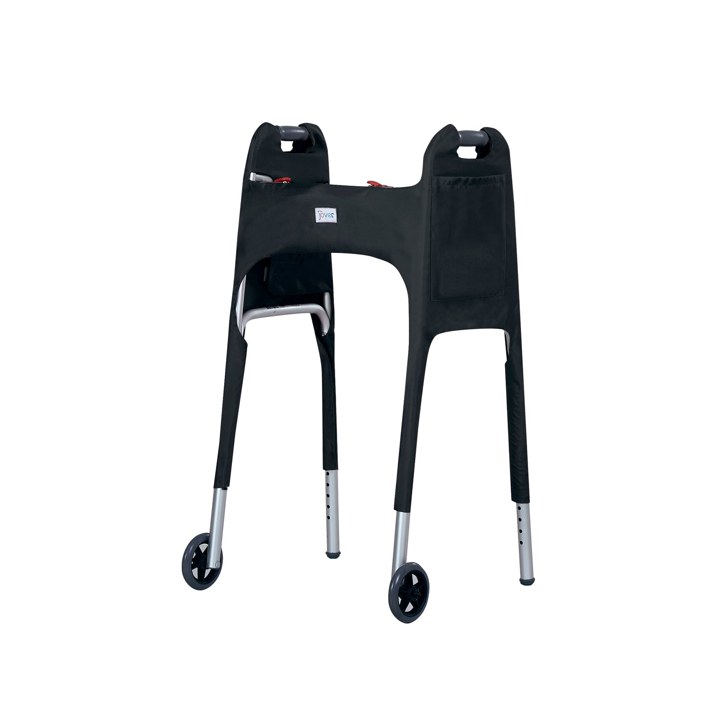 Jover Walker Cover - Essential Black | Solid Black with Pockets & Matching Storage Bag
