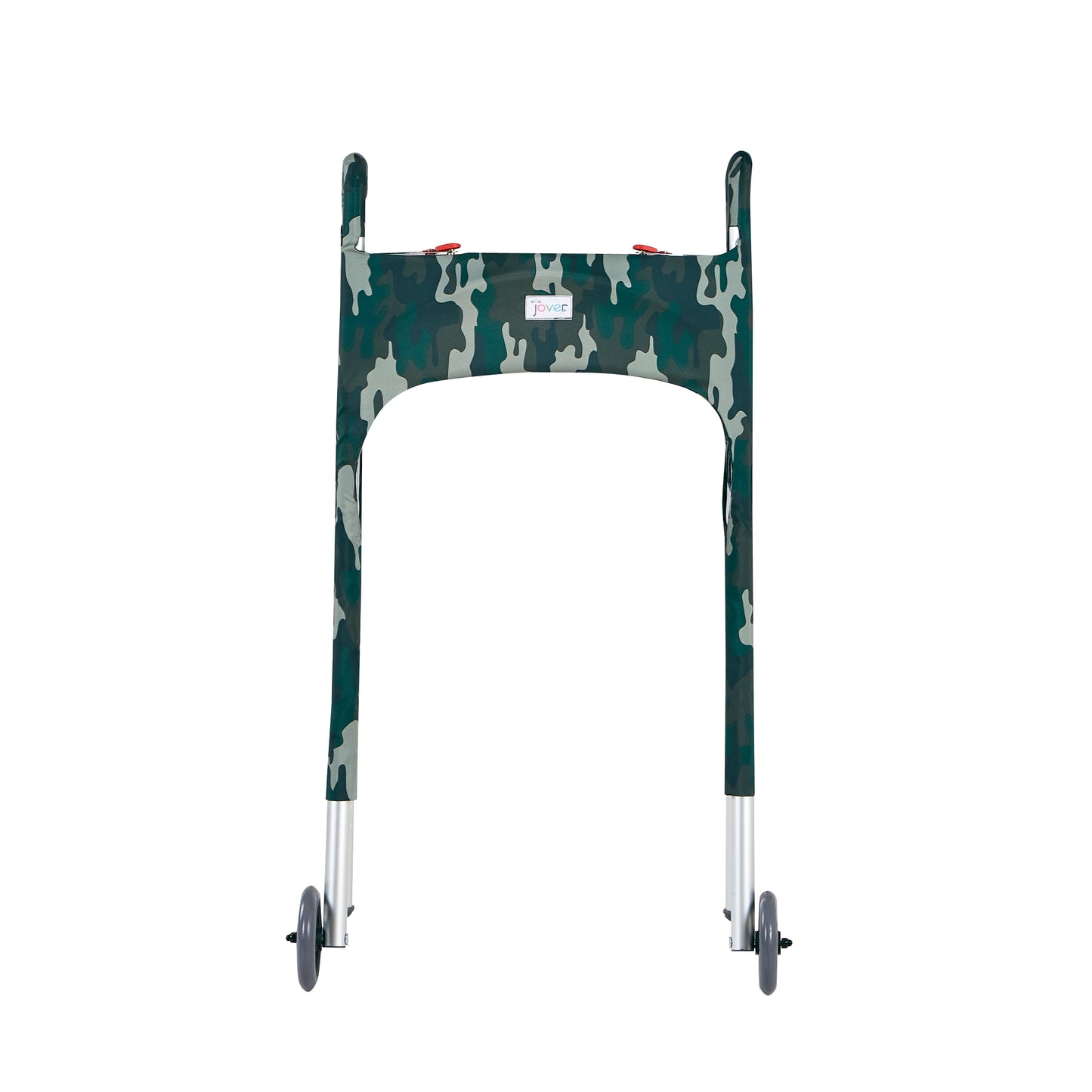 The Jover Walker Cover in Woodland Camouflage pattern, featuring shades of green and gray with black.