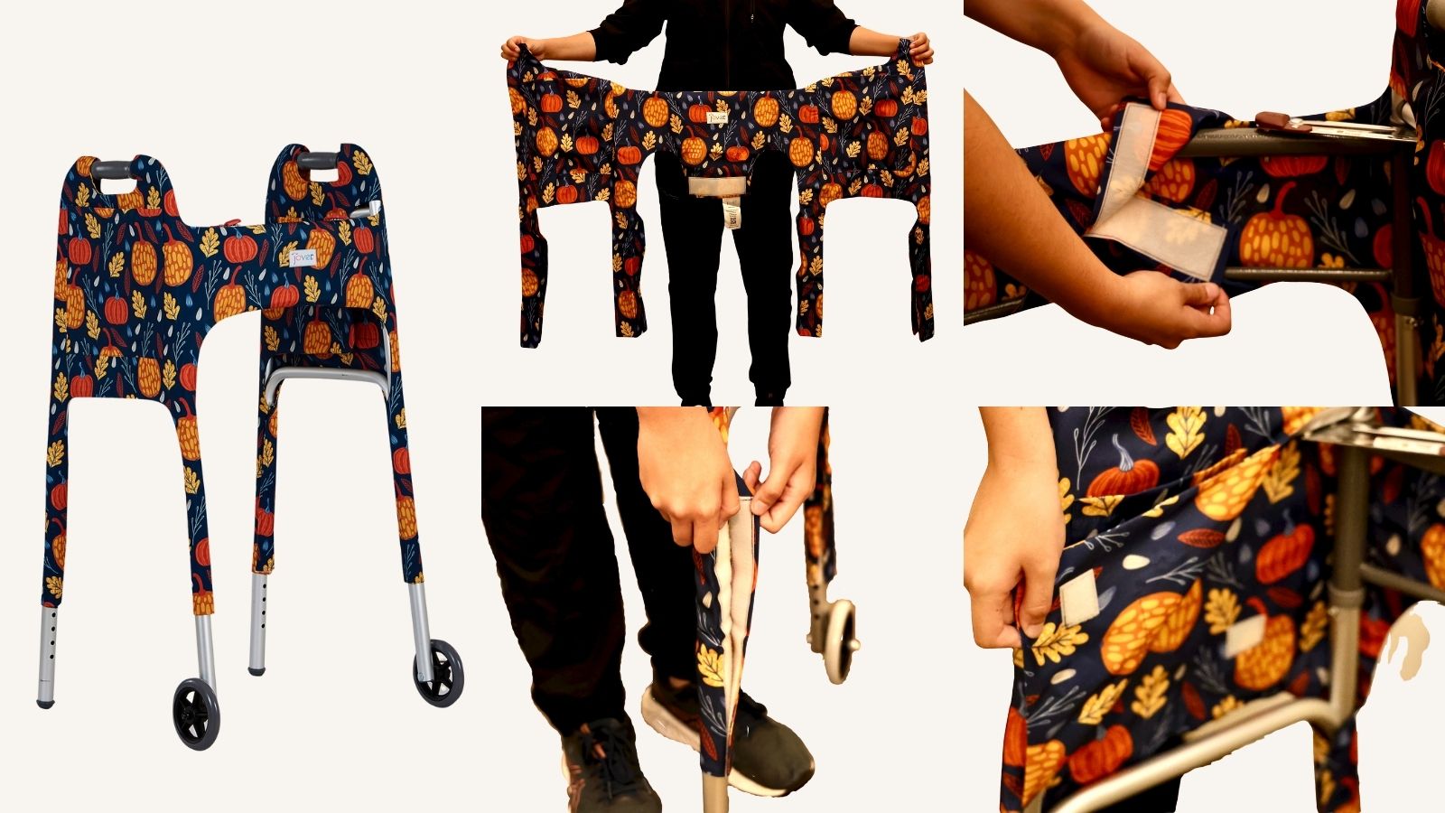 Load video: Step by step instructions for installing and using your Jover Walker Cover.