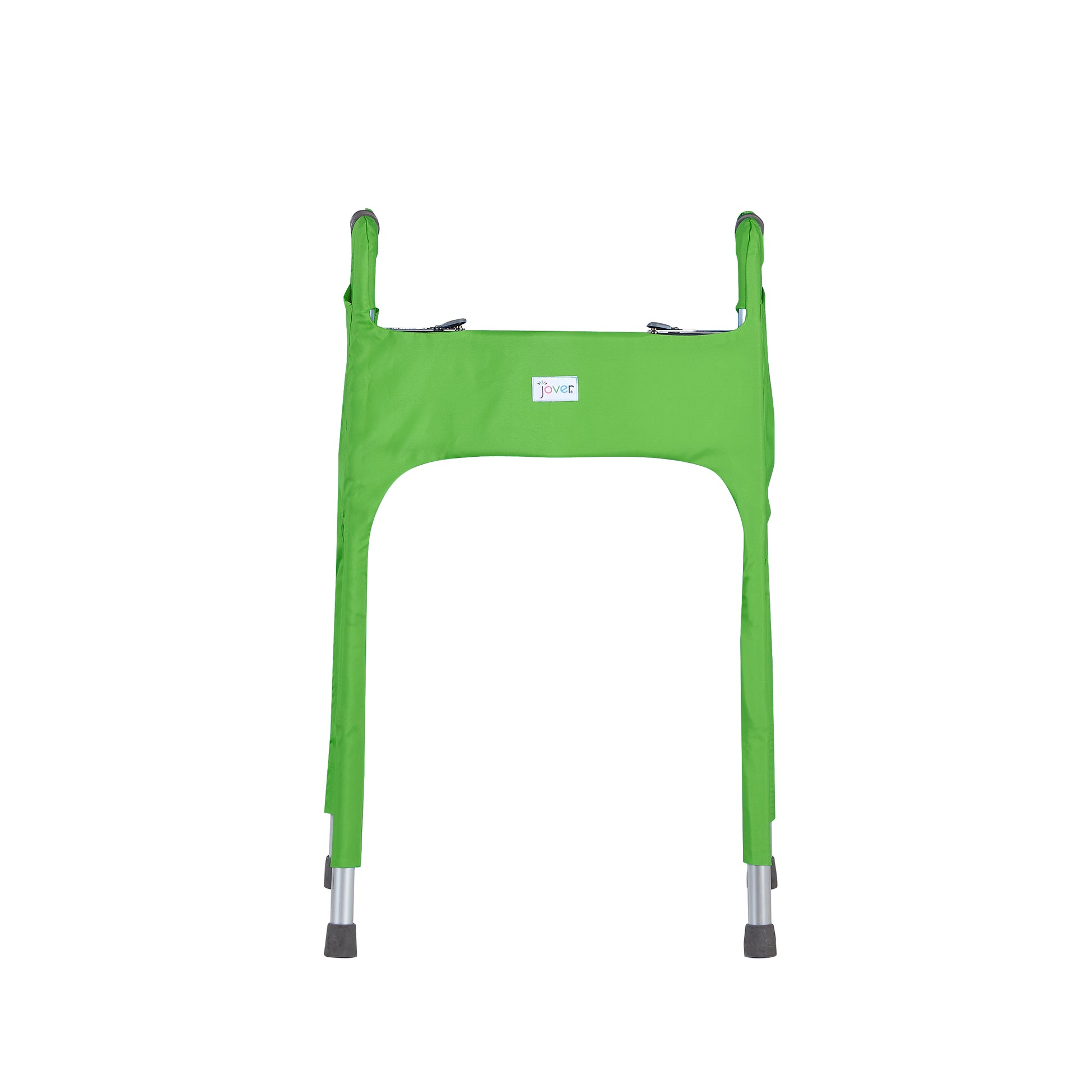 Front view of the Jover Walker Cover in Spring Meadow, a fresh green solid, highlighting the cover's tailored silhouette. The Jover Walker Cover is the ultimate walker accessory, combining both practicality and personality.